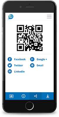 Screen, FaceWallet - Vaše digitální vizitka